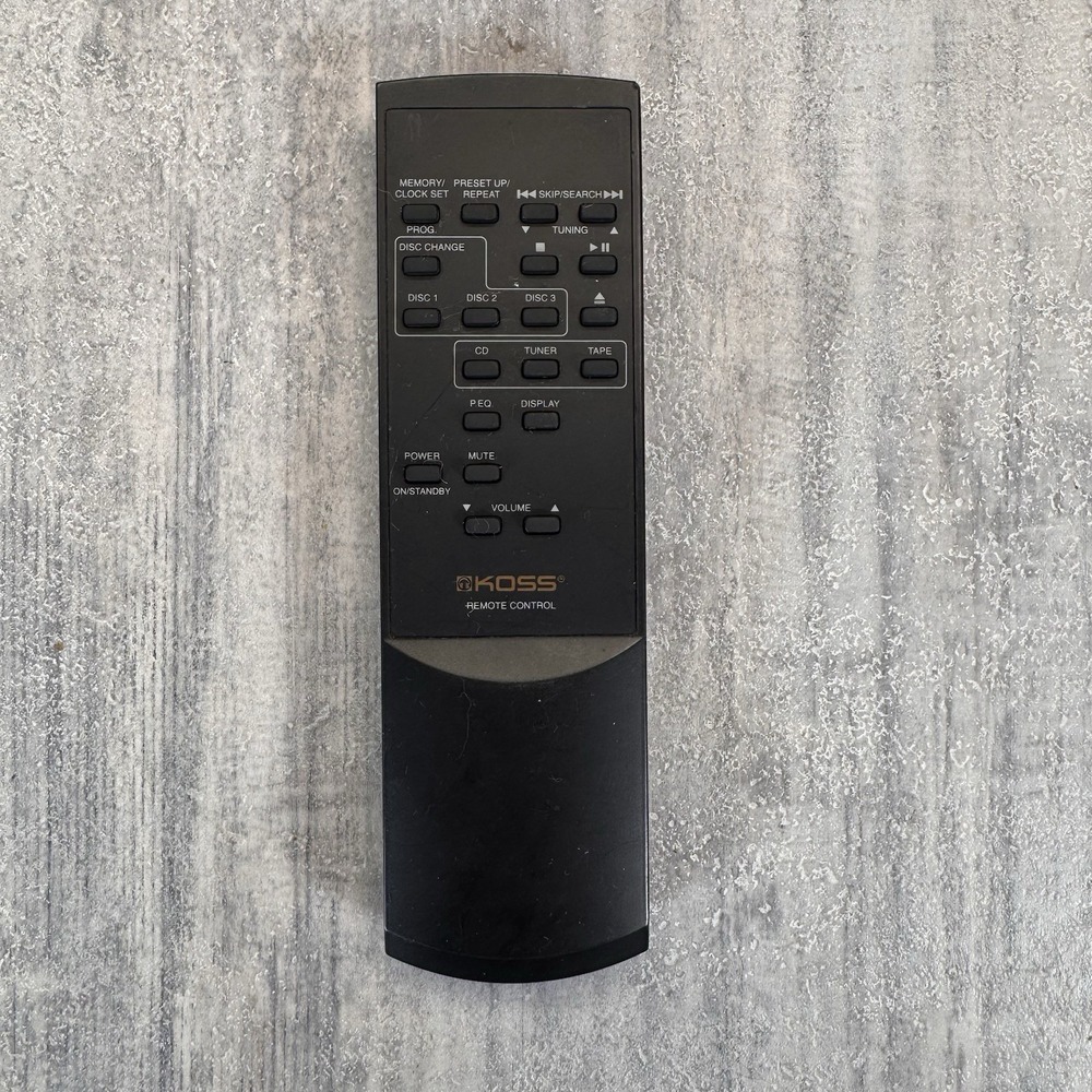 KOSS HH977 - Audio System / CD Player Remote Control Genuine Original